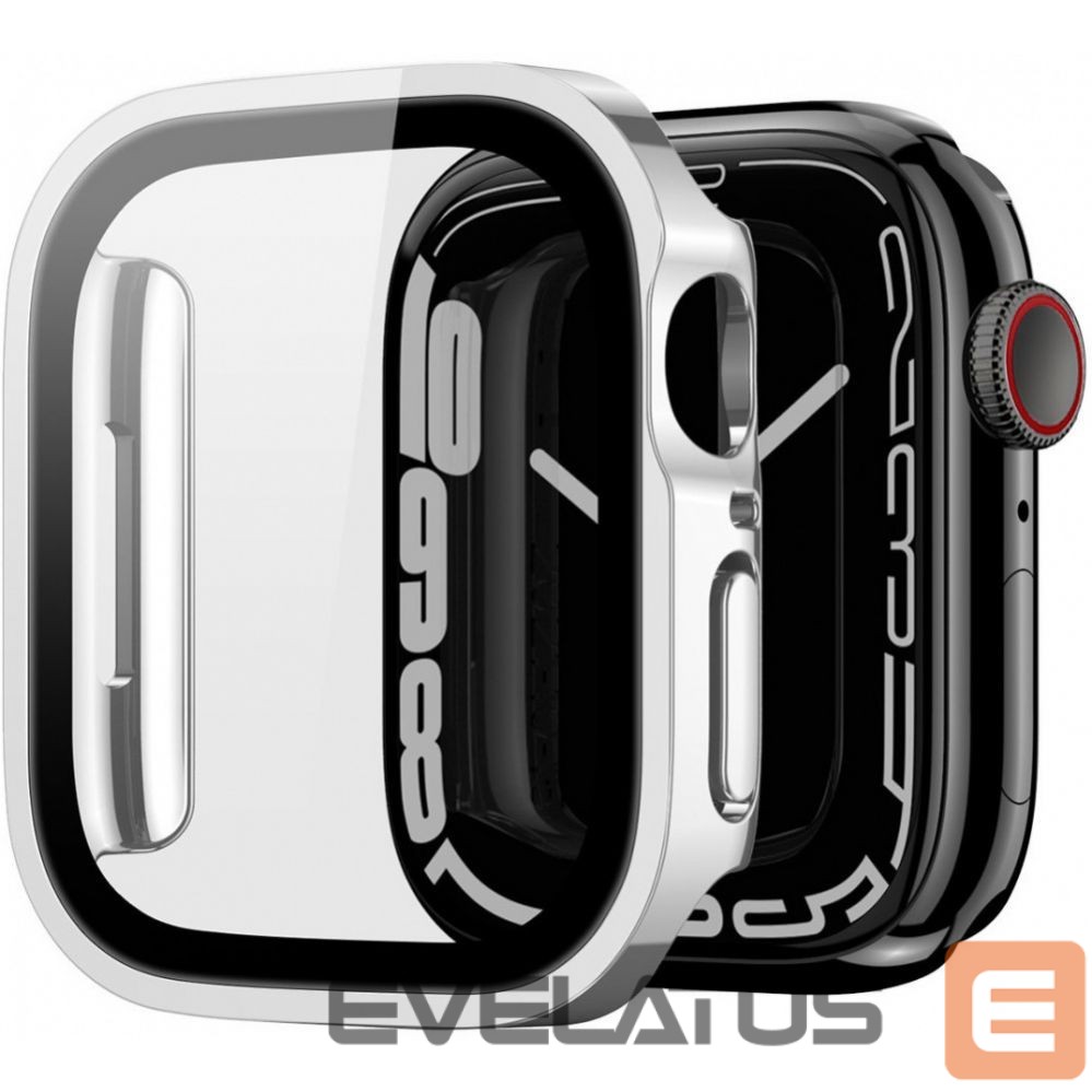Ekraani kaitse Dux Ducis Hamo Apple Watch Series 7/8/9 Case (PC) 45MM Silver