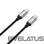 Kaabel Evelatus  Flex Cable Pro USB 2.0 Type C to Type C 2M 240W 5A Black