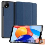 Kaaned Dux Ducis Xiaomi Redmi Pad SE 8.7 Domo Series Tri-fold Stand PU Leather Tablet Cover Blue