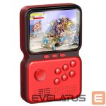 Mängukonsoolid GameBox  M3 16bit Portable Retro Game console with 900 games 3'' HD LCD / TV RCA cable Red