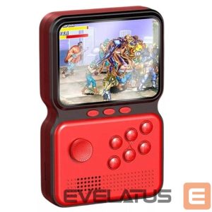 Mängukonsoolid GameBox  M3 16bit Portable Retro Game console with 900 games 3'' HD LCD / TV RCA cable Red