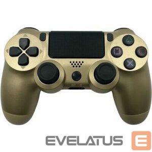 Kontroller GameBox  P4 Wireless Vibration Bluetooth Controller for Play Station 4 / PC / TV / TV Box Gold