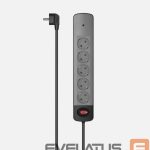 Üleminek Hama  power strip 5-way sockets Grey Black
