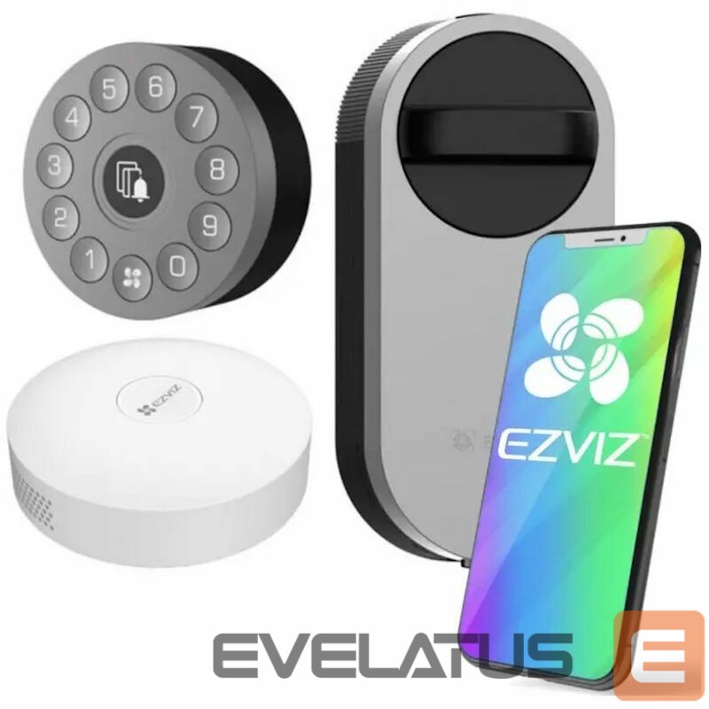 Nutikas seade EZVIZ DL01S-DIY Lock Kit (Lock+Keypad+A3 Hub)