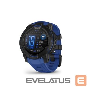 Nutikell Garmin  Instinct 3 – 45 mm, Supernova Edition, AMOLED, Bolt blue / Black sports watch