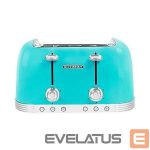 Elektritarbed ja tarvikud Schneider  ACAPULCO 4-SLOT VINTAGE TOASTER Green