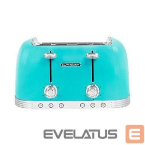 Elektritarbed ja tarvikud Schneider  ACAPULCO 4-SLOT VINTAGE TOASTER Green