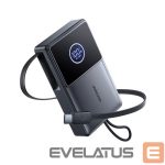 Väline aku Joyroom  JR-PR1 10000mAh 22.5W Powerbank with Built-in Retractable USB-C Cable Black