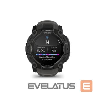 Nutikell Garmin  Instinct 3 – 50 mm, AMOLED Black with Charcoal Band / 010-03020-00 