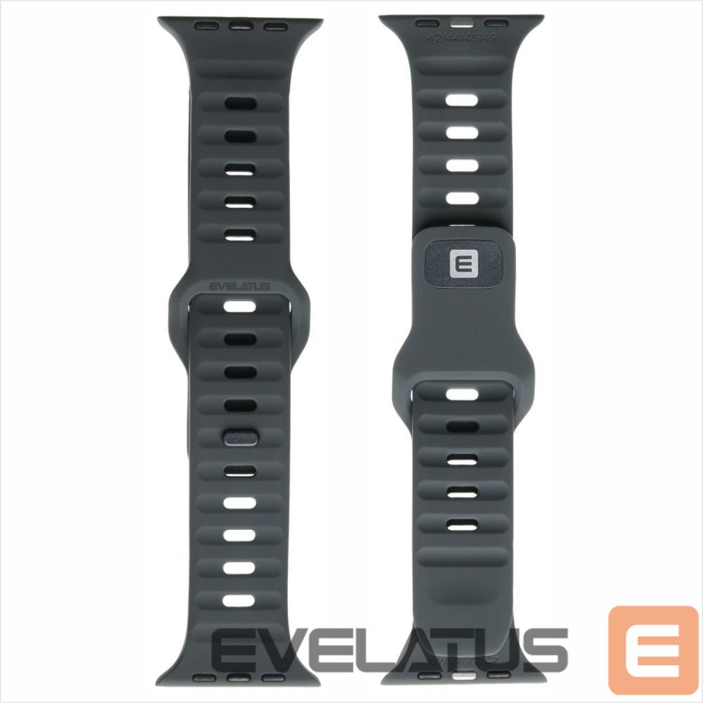 Rihm Evelatus Evelatus Watch 42/44/45 Sport Silicone Loop Anthracite Gray