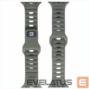 Rihm Evelatus  Evelatus Watch 38/40/41 Sport Silicone Loop Dark Gray