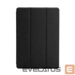 Kaaned Evelatus  Galaxy Tab S9 FE Tablet case with imitate microfiber inside Black