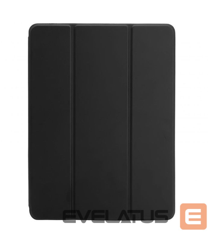 Kaaned Connect Galaxy Tab A9 Tablet case with imitate microfiber inside Black