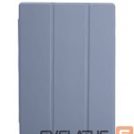 Kaaned Connect  Galaxy Tab A9 Tablet case with imitate microfiber inside Lavender Gray