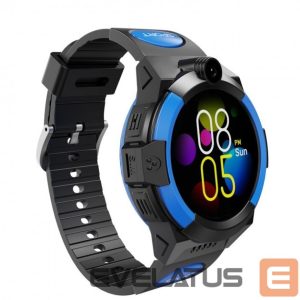 Nutikell iWear  LT32 Durable 4G Sim GPS Tracking IP67 Kids Watch & Phone Call with Chat Camera Black Blue