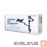 Teleri kinnitus Gembird  DISPLAY ACC MOUNTING ARM/NB TRAY MA-DA-04 