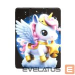 Kaaned iLike Samsung Galaxy Tab A8 10.5 (2021) Tablet Case Design SM-X200/SM-X205 Unicorn Violet 