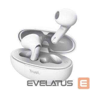 Kõrvaklapid Trust  HEADSET EARPHONES YAVI BT ENC/WHITE 25173 