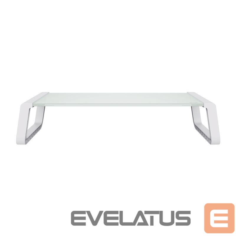 Teleri kinnitus Trust MONITOR ACC STAND MONTA/GLASS WHT 25351