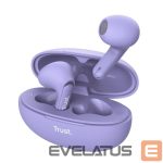 Kõrvaklapid Trust  HEADSET EARPHONES YAVI BT ENC/PURPLE 25299 