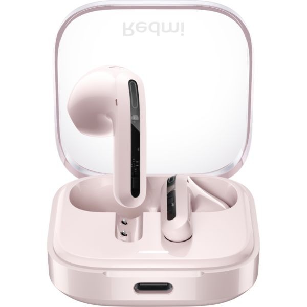 Juhtmevabad kõrvaklapid Xiaomi Redmi Buds 6 Active Transparent powder pink