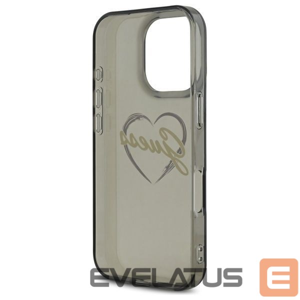 Muu telefoni lisavarustus Guess Guess IML Heart Case for iPhone 16 Pro - Black
