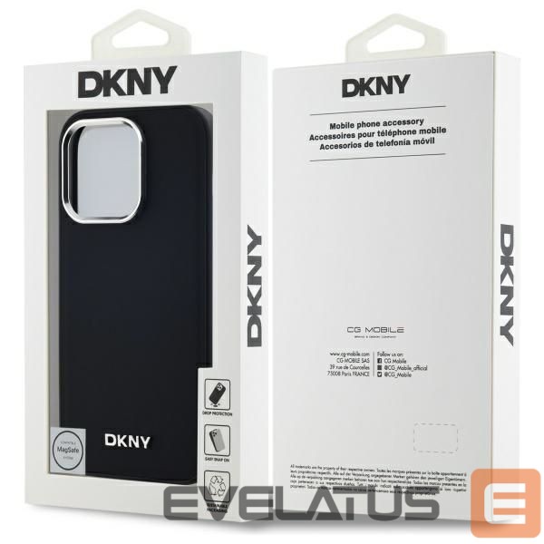 Muu telefoni lisavarustus DKNY DKNY Plain Logo MagSafe iPhone 14 Pro Case - Black
