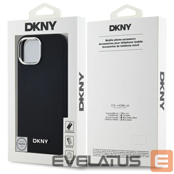 Muu telefoni lisavarustus DKNY DKNY Plain Logo MagSafe iPhone 14 Case - Black
