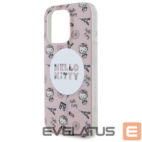 Muu telefoni lisavarustus Hello Kitty Hello Kitty IML All Over Paris Magsafe iPhone 16 Pro Case - Pink