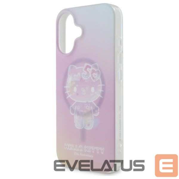 Muu telefoni lisavarustus Hello Kitty Hello Kitty IML 50th Anniversary Magsafe iPhone 16 Case - Pink