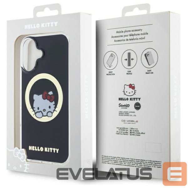 Muu telefoni lisavarustus Hello Kitty Hello Kitty IML Sweet Kitty Magsafe iPhone 16 Case - Black