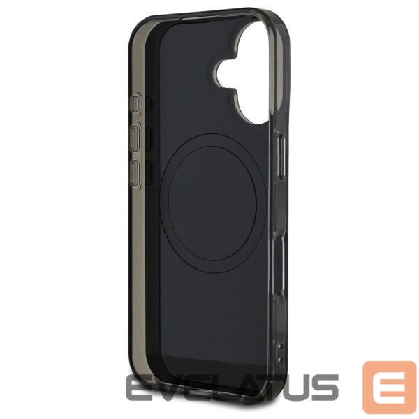 Muu telefoni lisavarustus Mercedes-Benz Mercedes MB Double Layer Crossed Lines MagSafe case for iPhone 16 - black