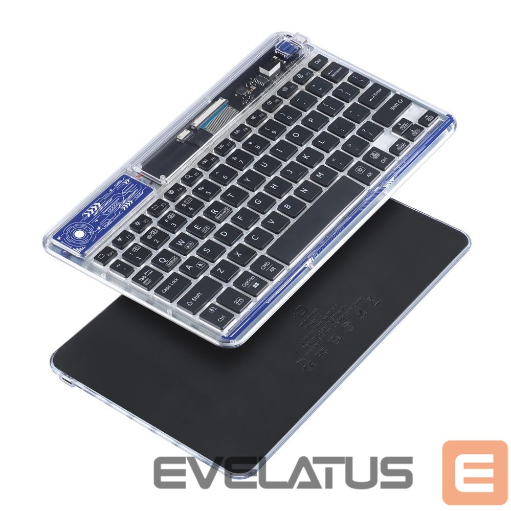 Tagakaaned Dux Ducis Dux Ducis Keyboard (CK Series) Wireless for Laptop / Tablet / Phone - Transparent