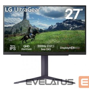 Monitorid LG  LG 27GS85Q-B.AEU 27inch QHD OLED 240Hz 