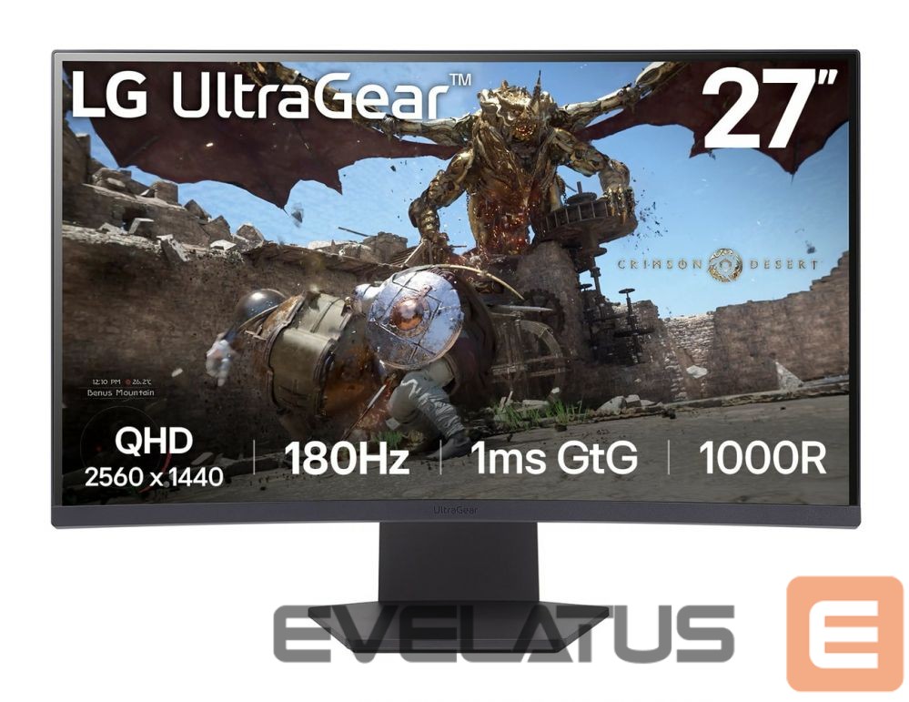 Monitorid LG MONITOR LCD 27" VA/27GS60QC-B