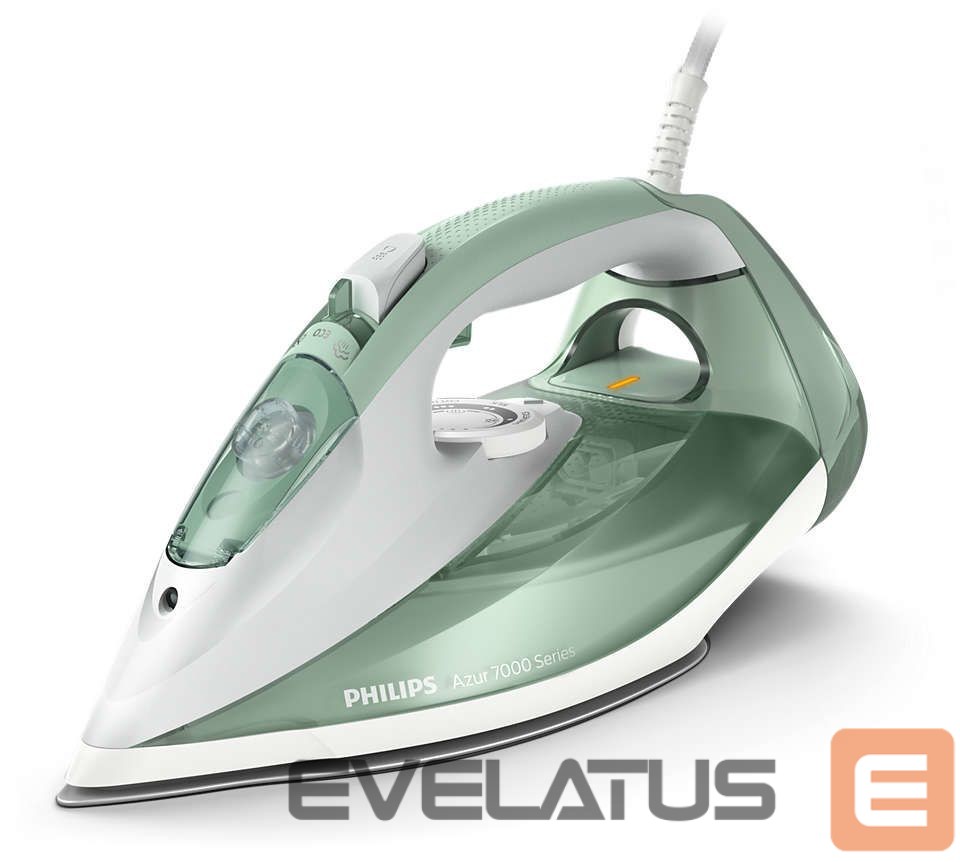 Triikrauad Philips DST7012/70 HV | Steam Iron | 2600 W | Water tank capacity 300 ml | Continuous steam 45 g/min | Steam boost performance 220 g/min | Desert Green/Gray