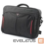 Sülearvuti kott Targus  Clamshell Laptop Bag CN418EU Black/Red, Shoulder strap, Briefcase 