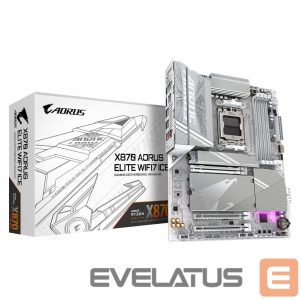 Arvuti komponendid Gigabyte  GIGABYTE X870 A ELITE WF7 ICE AM5 ATX MB 
