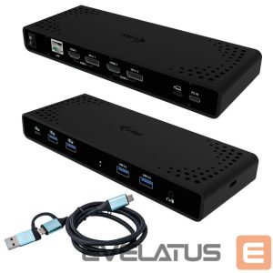 Arvutitarvikud I-TEC  I-TEC Uni Dual 4K Disp Docking Station 