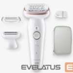 Epilaator Braun  Epilator | SES9-030 Silk épil 9 | Operating time (max) 50 min | Number of power levels 2 | Wet & Dry | White/Rose 