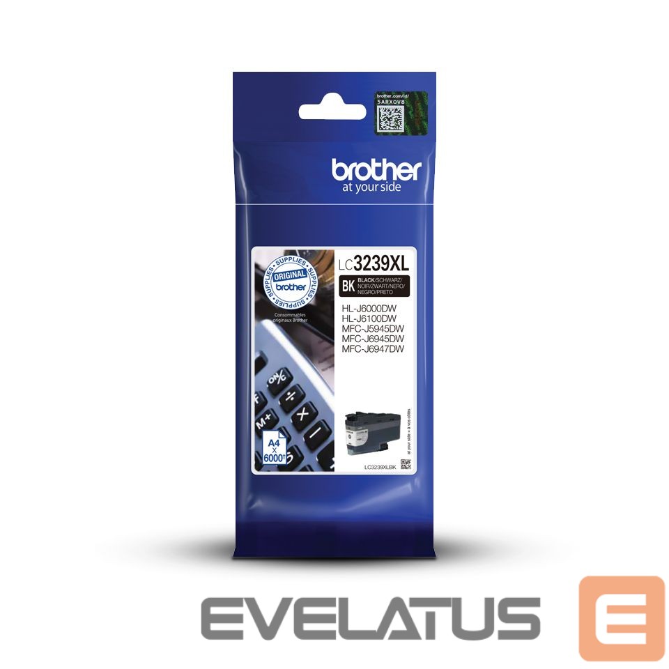 Tarvikud ja tarvikud Brother High-yield Ink Cartridge | LC3239XLBK | Ink | Black