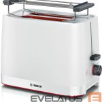 Röster Bosch  Compact Toaster | TAT3M121 MyMoment | Number of slots 2 | Housing material Plastic | White 