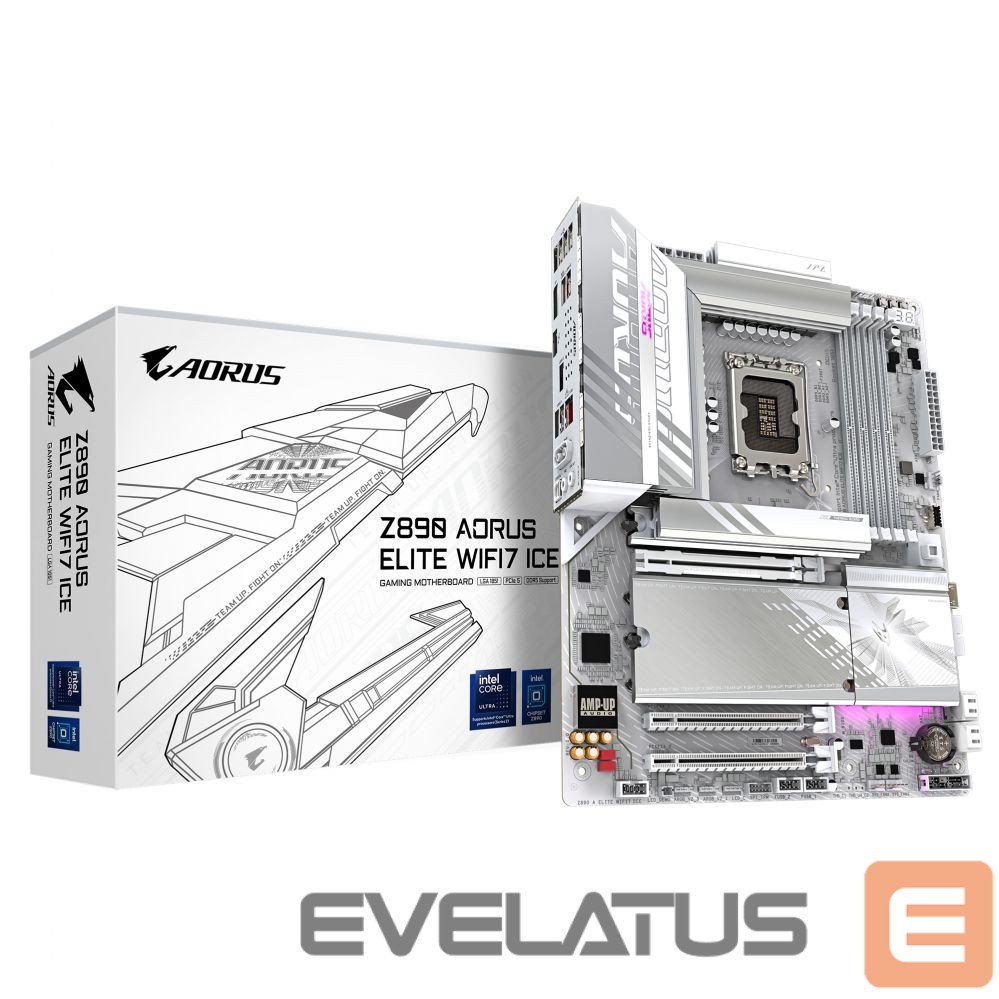 Intel protsessori emaplaat Gigabyte Z890 A ELITE WF7 ICE 1.0