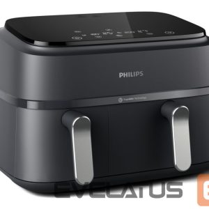 Lauagrillid Philips  Dual Basket Airfryer | NA351/00 3000 Series | Power 2750 W | Capacity 9 L | Rapid Air technology | Black 