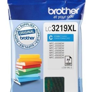 Tarvikud ja tarvikud Brother  Super High Yield Ink Cartridge LC3219XLBK Cyan 