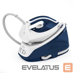 Triikrauad TEFAL  | Express Essential Steam Station | SV6116E0 | 2200 W | 1.4 L | 5 to 6 bar | Auto power off | Vertical steam function | Calc-clean function | White/ Blue 