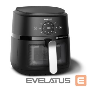 Lauagrillid Philips  NA221/00 Airfryer, Capacity 4.2 L, Black/Silver 