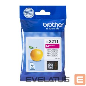 Tarvikud ja tarvikud Brother  LC3211M Inkjet cartridge, Magenta 