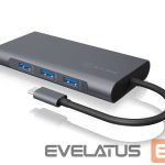 Juhtmevabad kõrvaklapid Raidsonic  Icy Box IB-DK4040-CPD USB Type-C  DockingStation with two video interfaces 