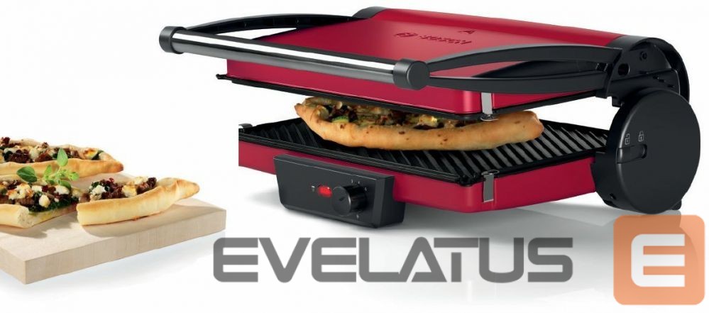 Lauagrillid Bosch Grill TCG4104 Contact, 2000 W, Red
